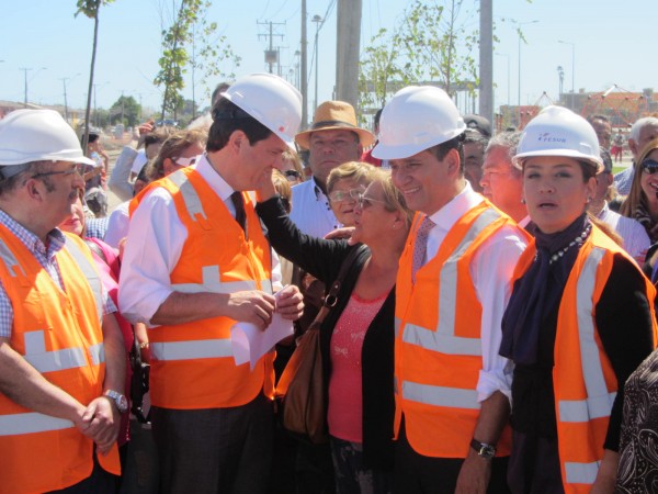 Visita Ministro a Coronel