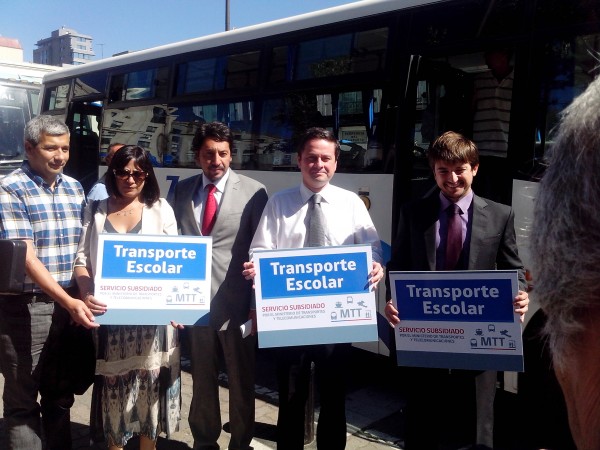 Inauguración Transporte Escolar Subsidiado