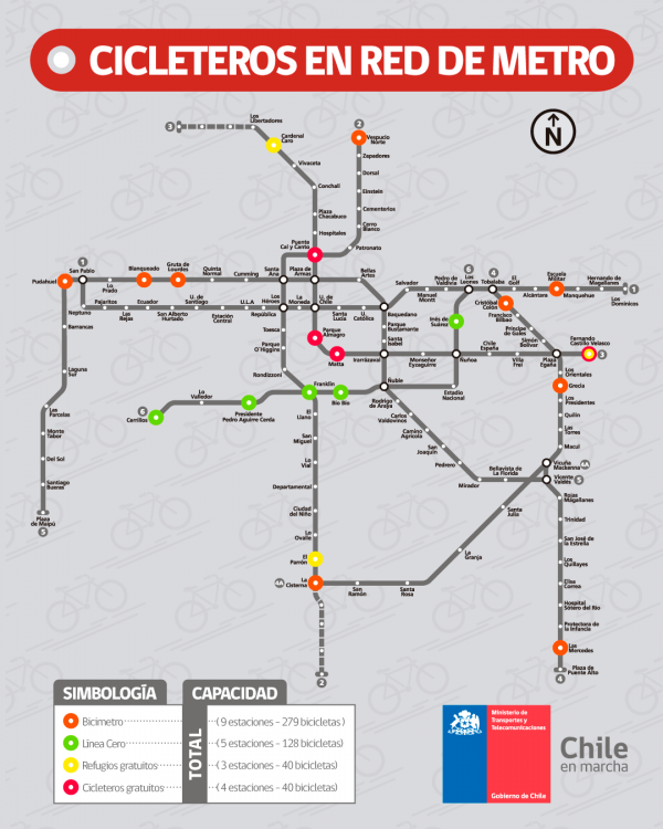 Mapa nuevos cicleteros