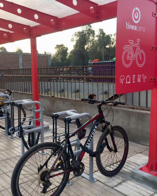 Nuevo cicleteros gratuitos de Metro