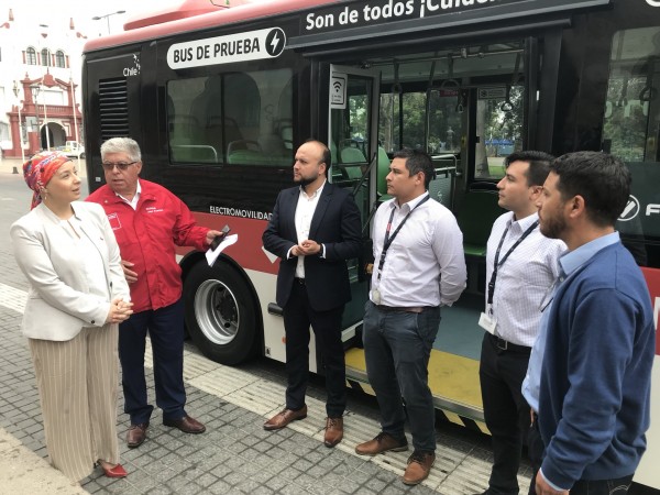 Bus eléctrico realiza pruebas de recorridos para evaluar su puesta en marcha en la región