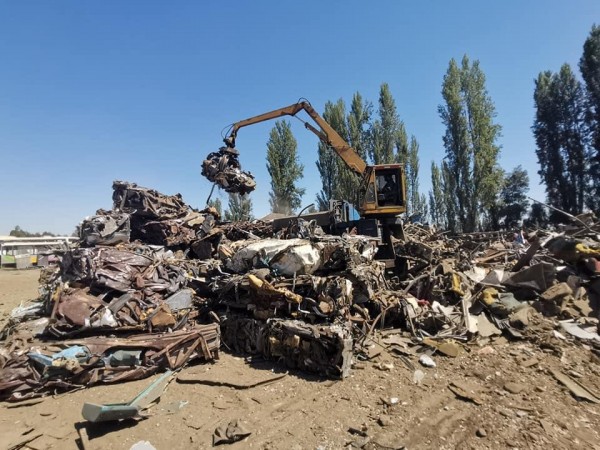 Maule | Transportes inspecciona planta de chatarrización del programa de renovación de flota del transporte público