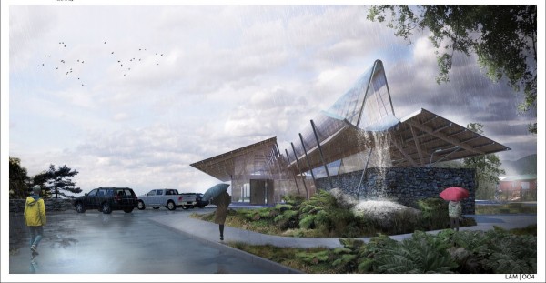 Diseño de los terminales de buses de la capital comunal y de La Junta.