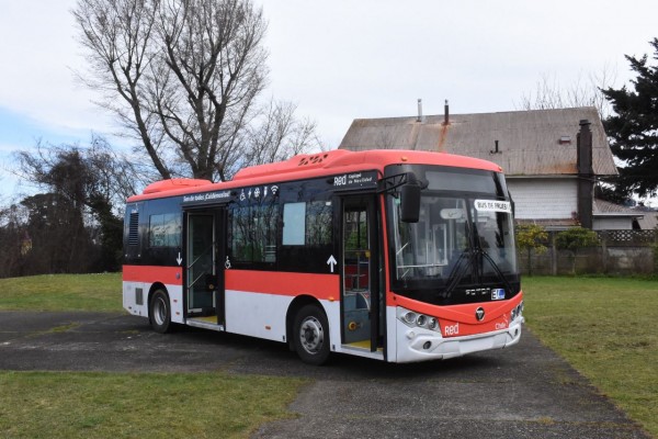 Bus eléctrico de muestra