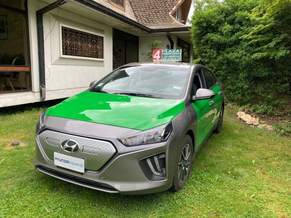 Maule | Primer taxi colectivo eléctrico en la región comenzará a recorrer las calles de Talca