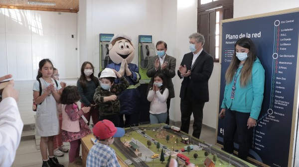 Subsecretario Domínguez anunció servicio ferroviario piloto entre San Fernando y Estación Central