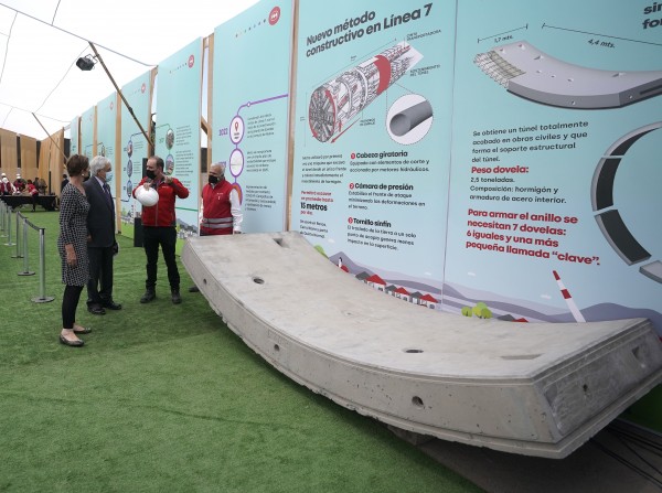 Gobierno da inicio a las primeras obras para la construcción de la línea 7 de metro